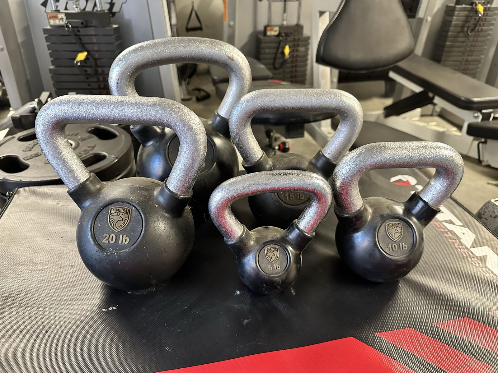 American Barbell Urethane Kettlebells