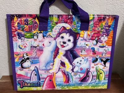 Lisa Frank Tikanni Husky Art Portfolio Carry Bag Only