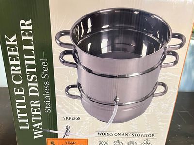 Little Creek Stovetop Water Distiller