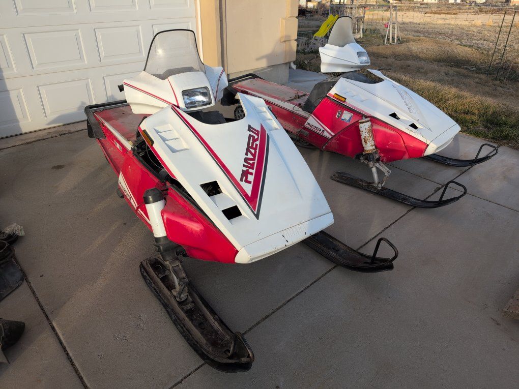 two yamaha phazer ii for parts
