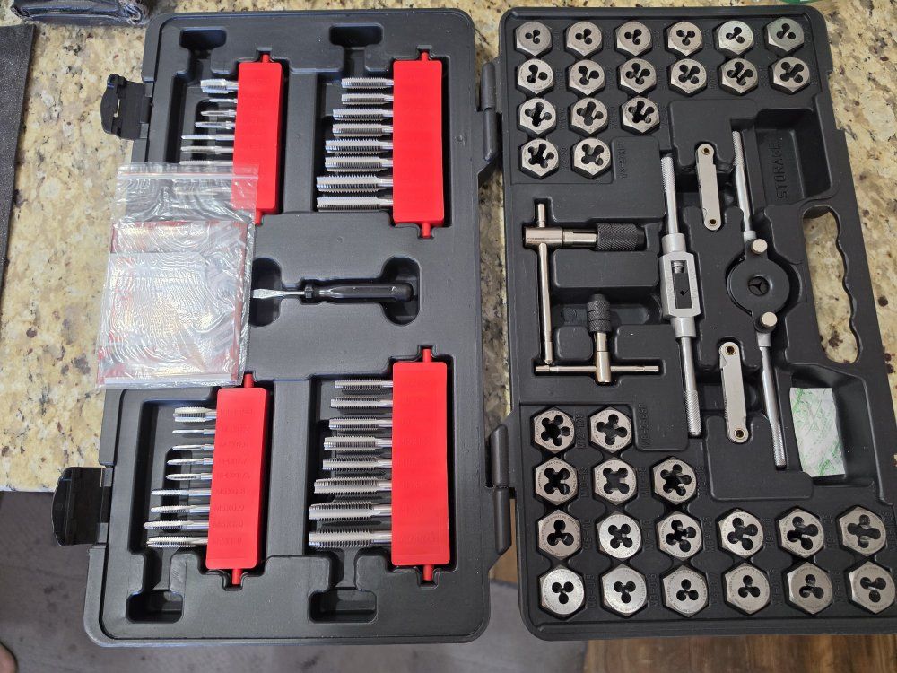craftsman 75 piece tap and die set