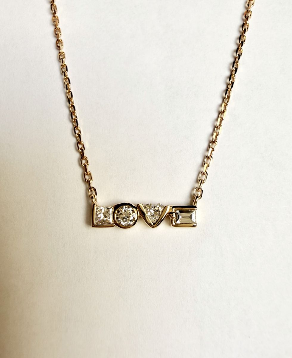 LOVE Lab Grown Diamond Necklace