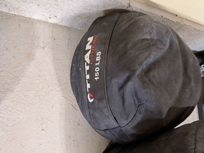 Titan Fitness Strongman Sandbag Set - 100lb, 150lb, 200lb