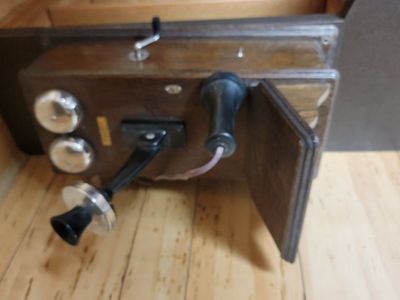 Western Electric wall mounted Antique phone
