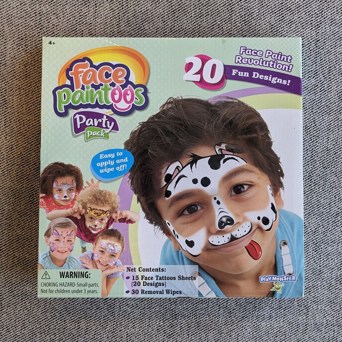 NEW Face Paint Paintoos Party Pack