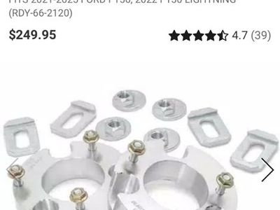 ReadyLift Leveling Kit Ford F150 2021 And newer