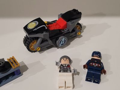 Lego Captain America and Hydra Face off