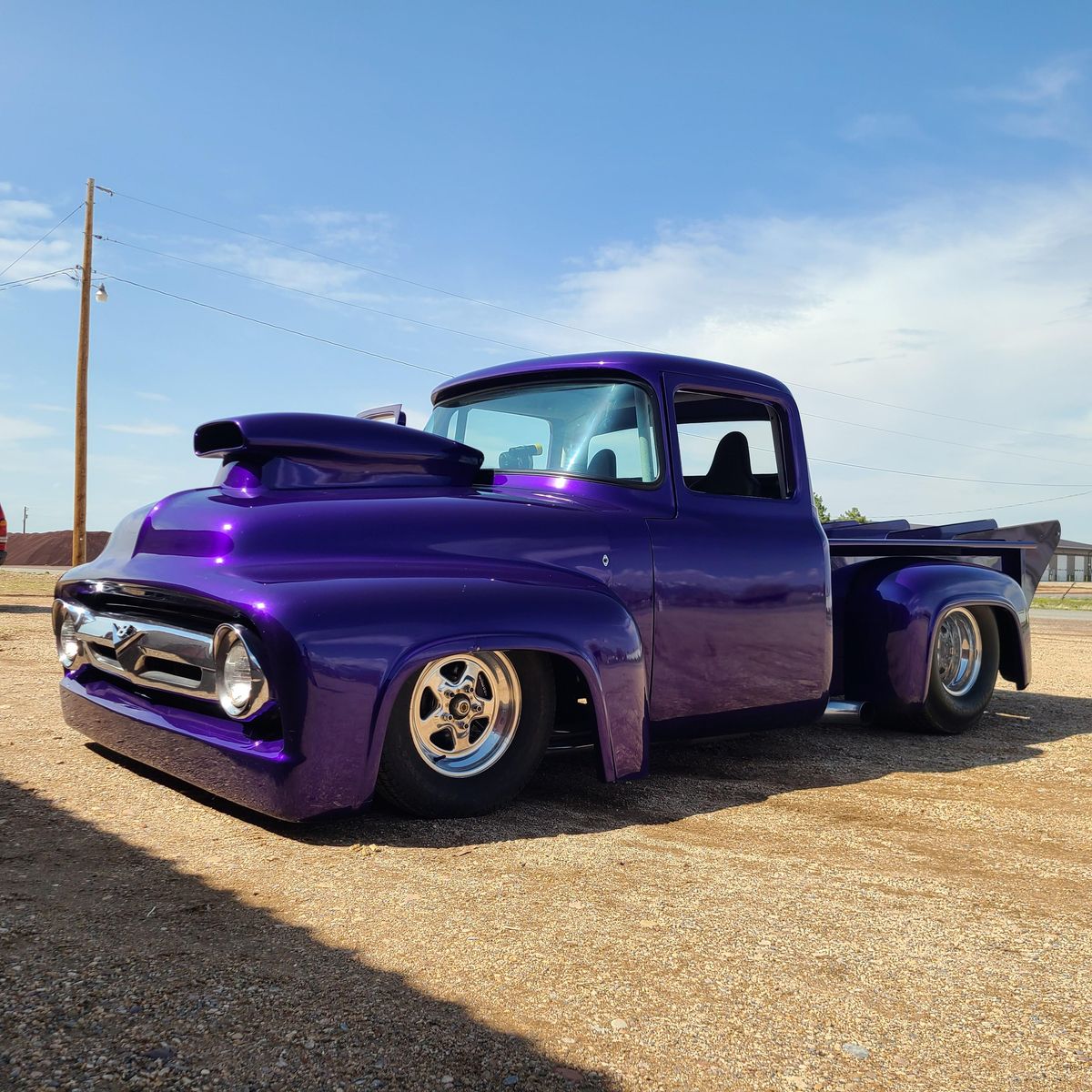 1956 Ford F-100 tube chassis drag truck