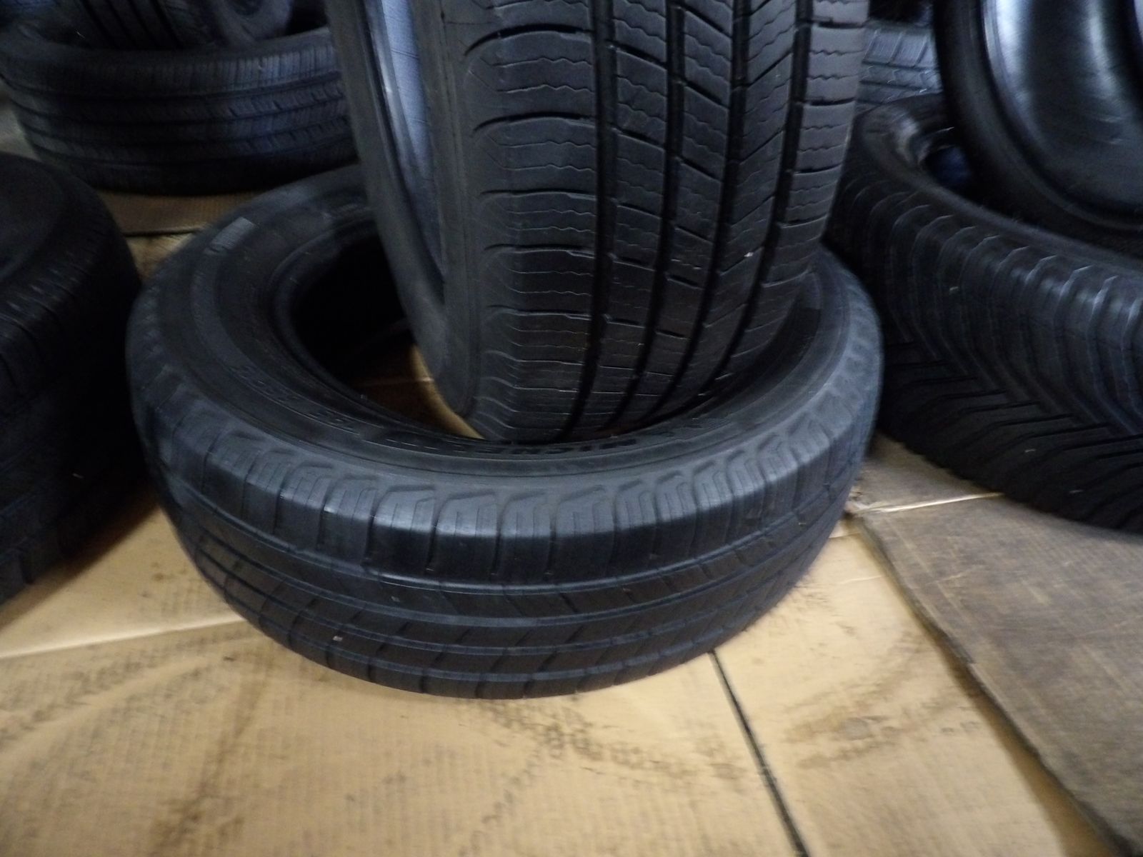 195/65R15 MICHELIN X TOUR A/S PAIR OF TWO USED TIRES