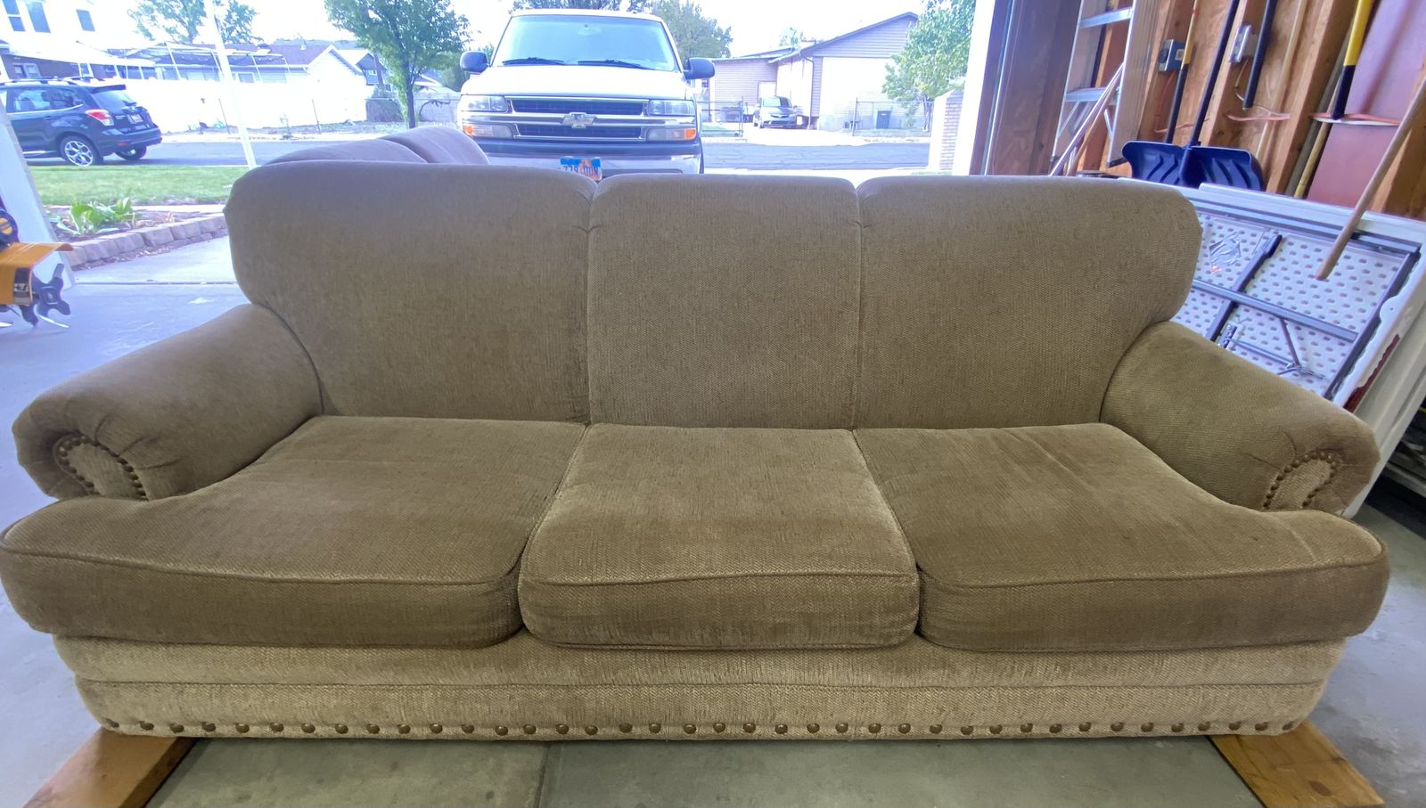 Couch and love seat
