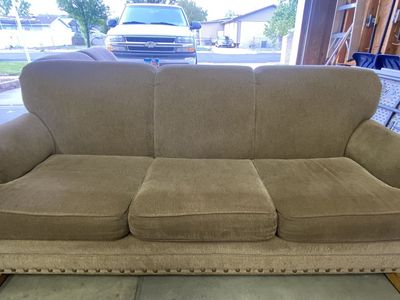 Couch and love seat