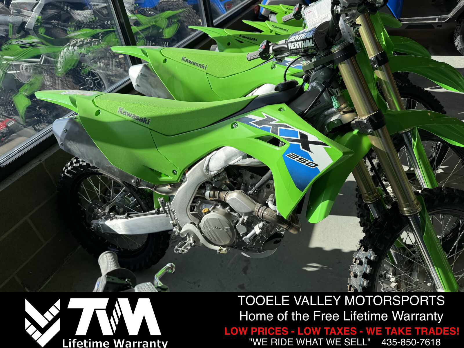 2026 Kawasaki KX 250 W/LIFETIME WARRANTY