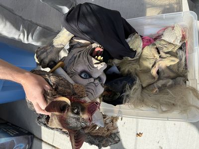 Huge Halloween Decoration & Haunted House Prop Lot – $300 OBO