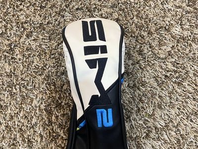TaylorMade SIM 2 Driver Headcover White/Black Golf Club Cover
