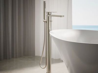Kohler Free Standing Tub Faucet in Brushed Nickel K-T23492-4-BN Parallel