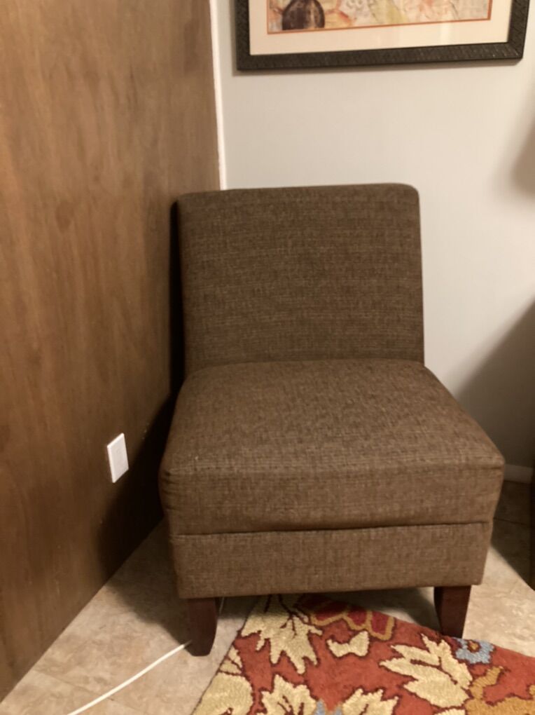 Brown Accent Chair