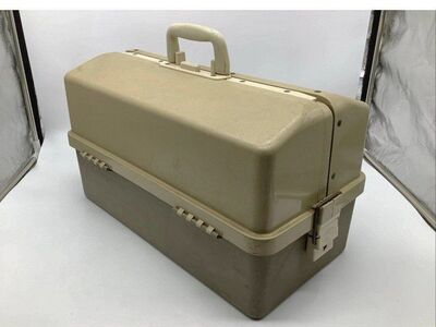 Large fishing tackle box fly fishing rod tool