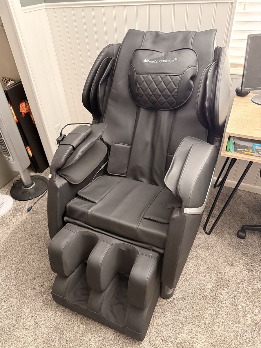 BestMassage Black Full Body Massage Chair