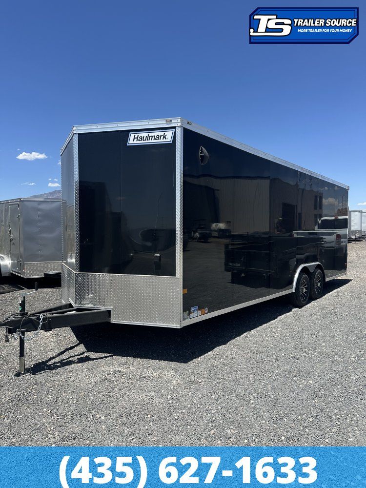8.5x24 Haulmark Heat Enclosed Car Hauler Trailer - 7'6" Interior - 10K GVWR - .080 PolyCor