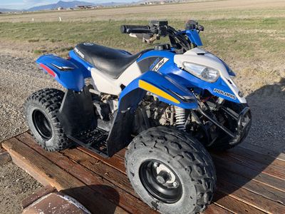 2014 Polaris Outlaw 50 cc ATV for kids, one owner