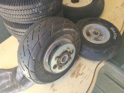 misc replacement tires (go cart wheelbarrow mower