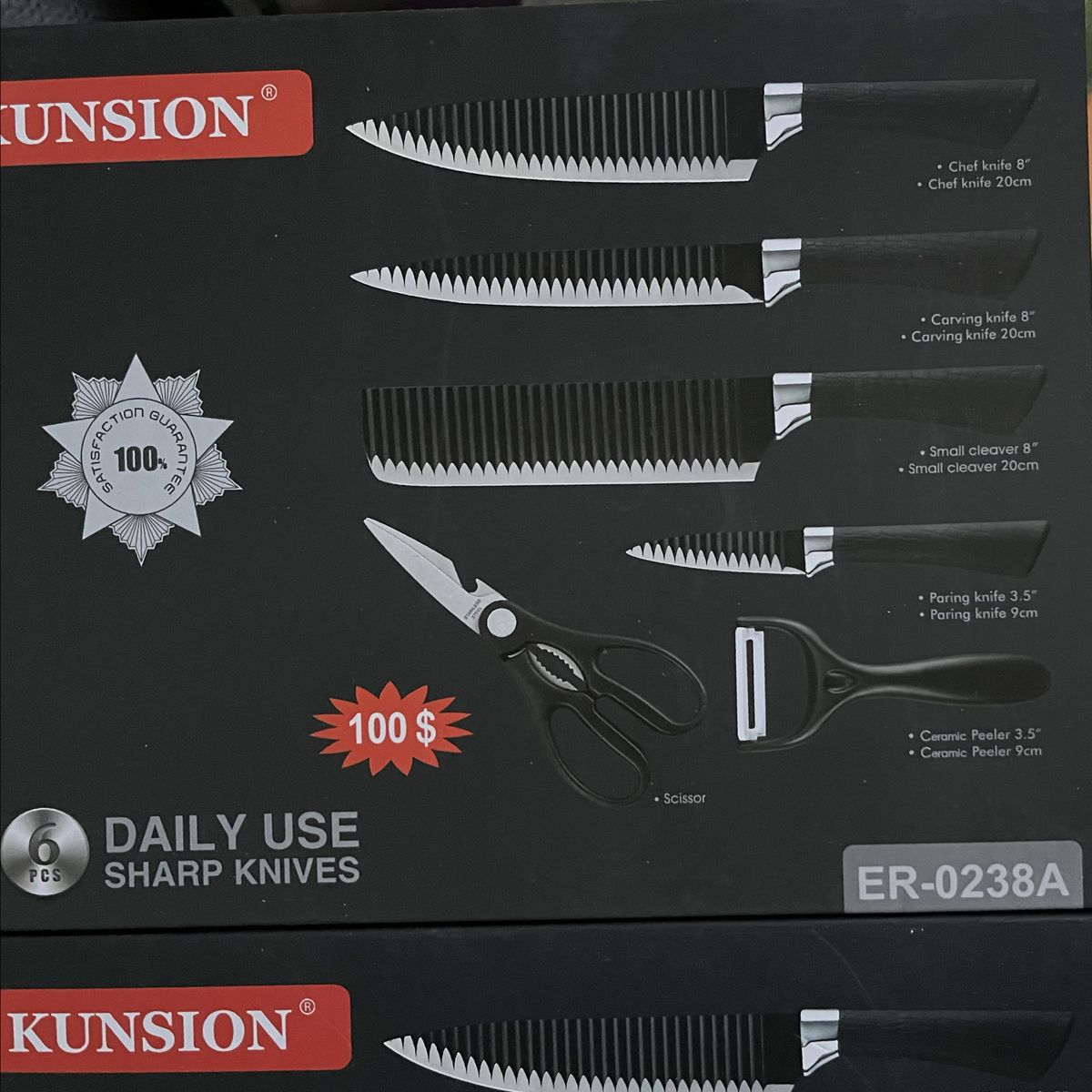 6 Piece Knife Set