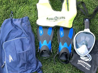 PERFECT CONDITION ULTIMATE SNORKELING SET