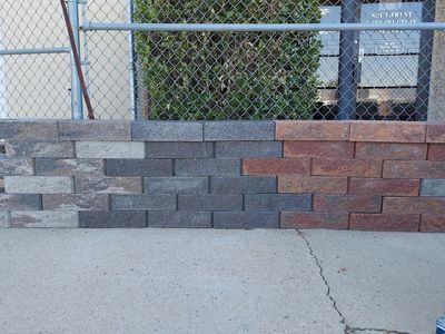 RETAINING WALL BLOCKS 6x4x16