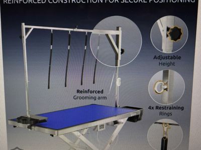 New Electric Dog Grooming Table