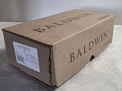 Baldwin Round Non-Turning Two-Sided Dummy DoorKnob