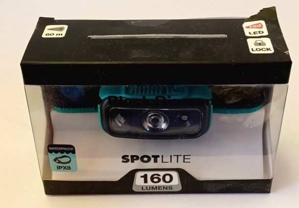Black Diamond SpotLite 160 Lumen LED Headlamp - Waterproof IPX8