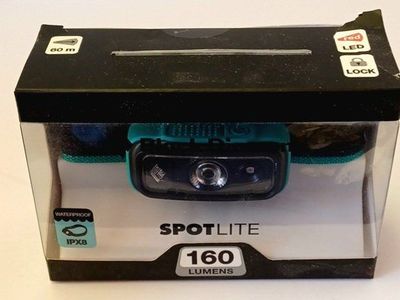 Black Diamond SpotLite 160 Lumen LED Headlamp - Waterproof IPX8