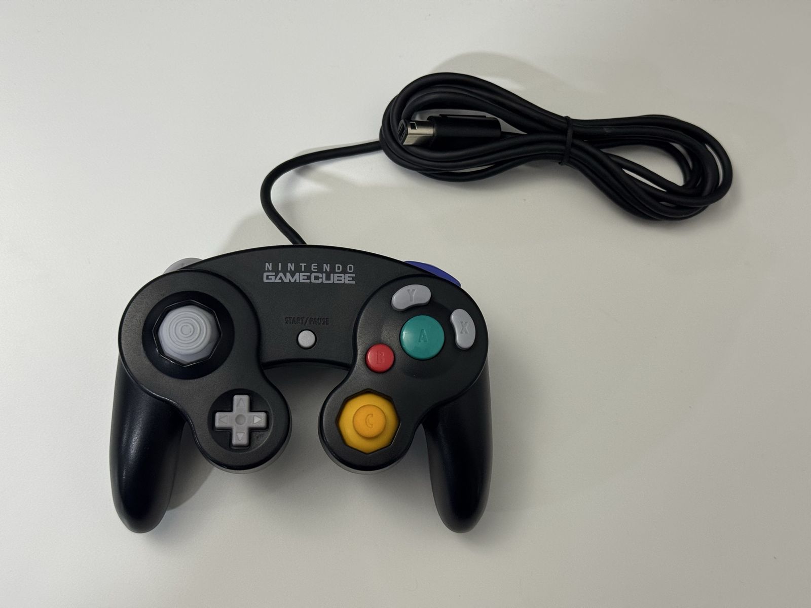 Official Nintendo Gamecube Controller / Black Color / Good Condition
