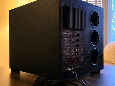 Paradigm PS-1000, chunky powerful subwoofer