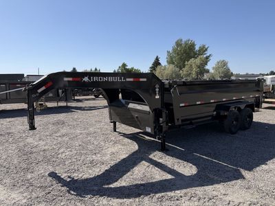 2027 Iron Bull DTG GN Dump 7’x16’