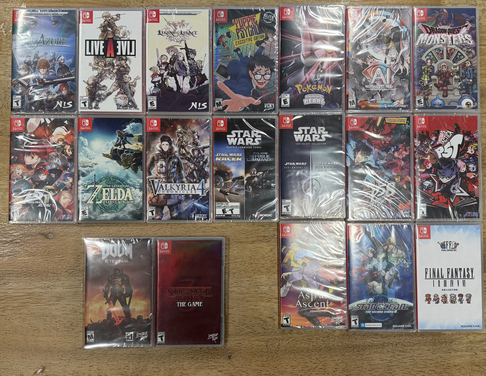 Switch games sealed