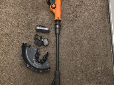 New Black+Decker 20V Max Cordless Resin Blade String Trimmer+Edger Kit with 2.5 Ah Battery & Charger