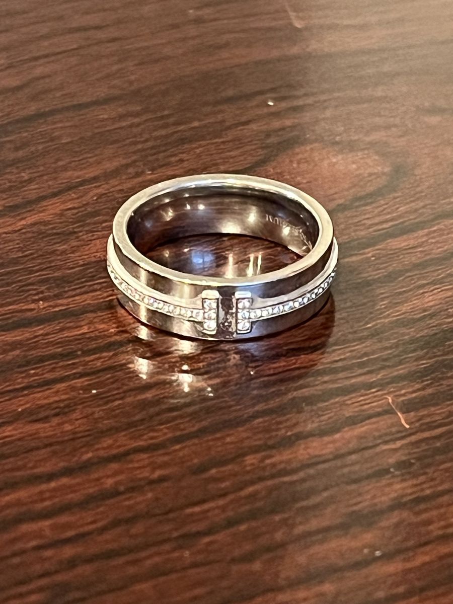 Tiffany Soleste Full Eternity Diamond PlatinumRing