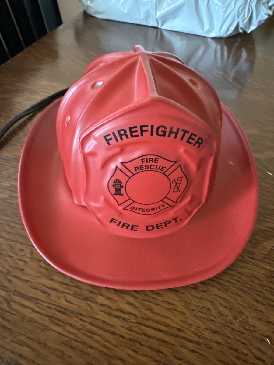 Firefighter ceramic scentsy
