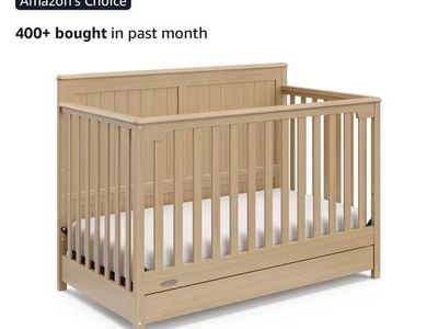 New Graco Hadley 5-in-1 Convertible Crib with Drawer