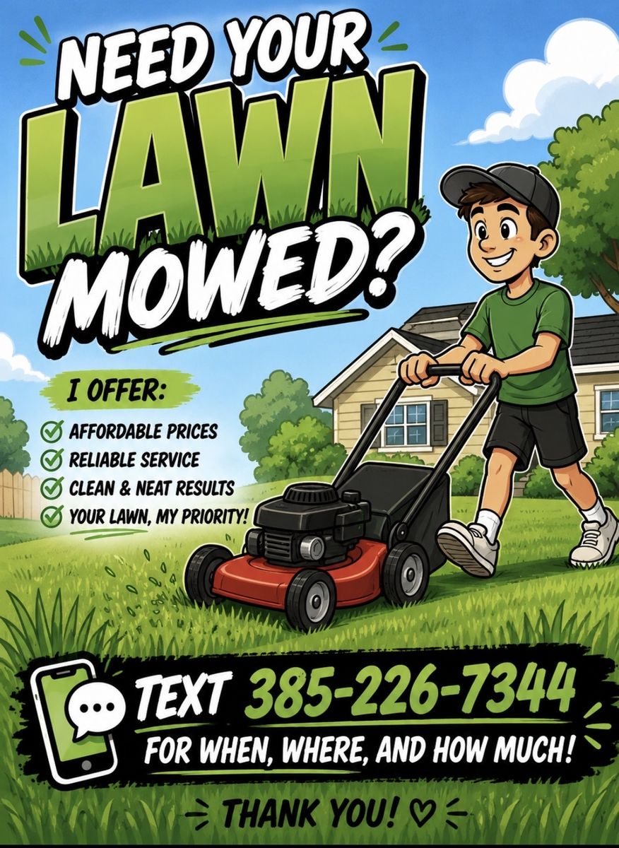 I will mow your lawn for CHEAP