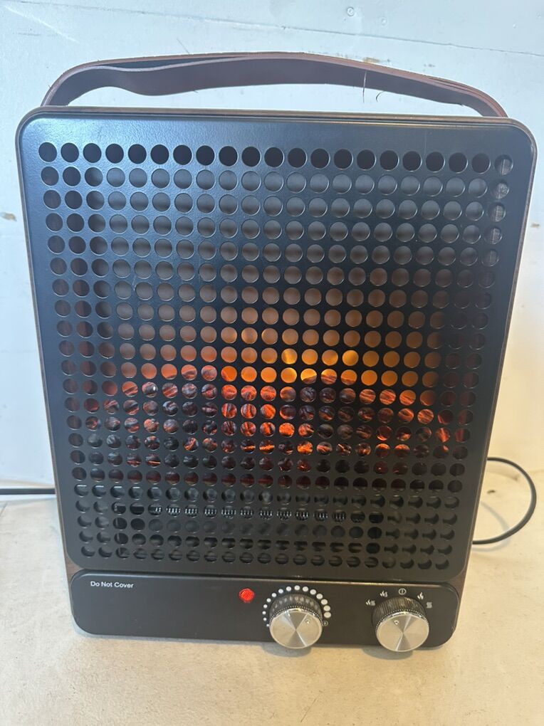 1500W Portable Fireplace Space Heater
