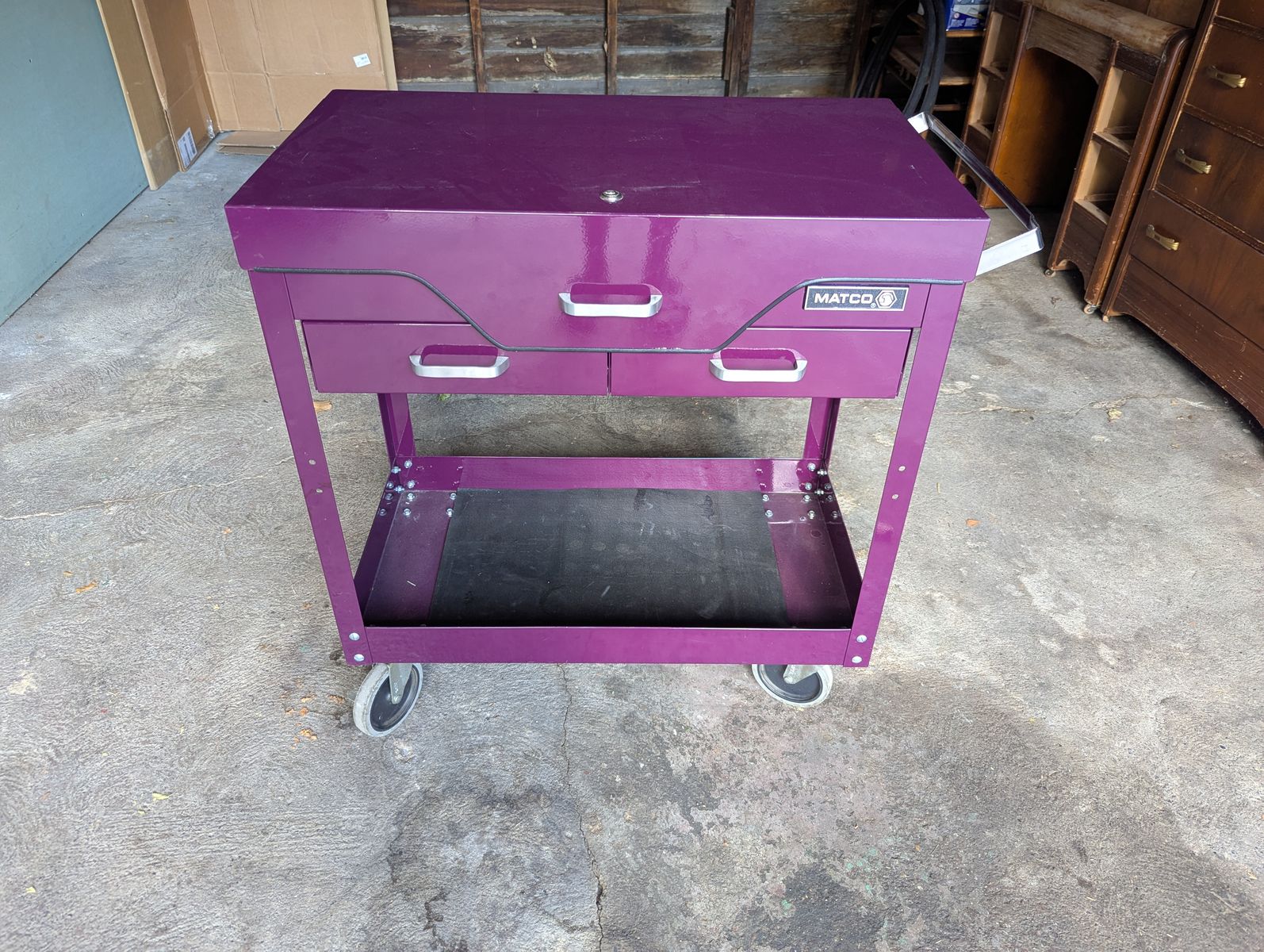 Purple Matco Toolbox Toolcart