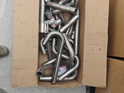 2" steel exhaust, random assortment