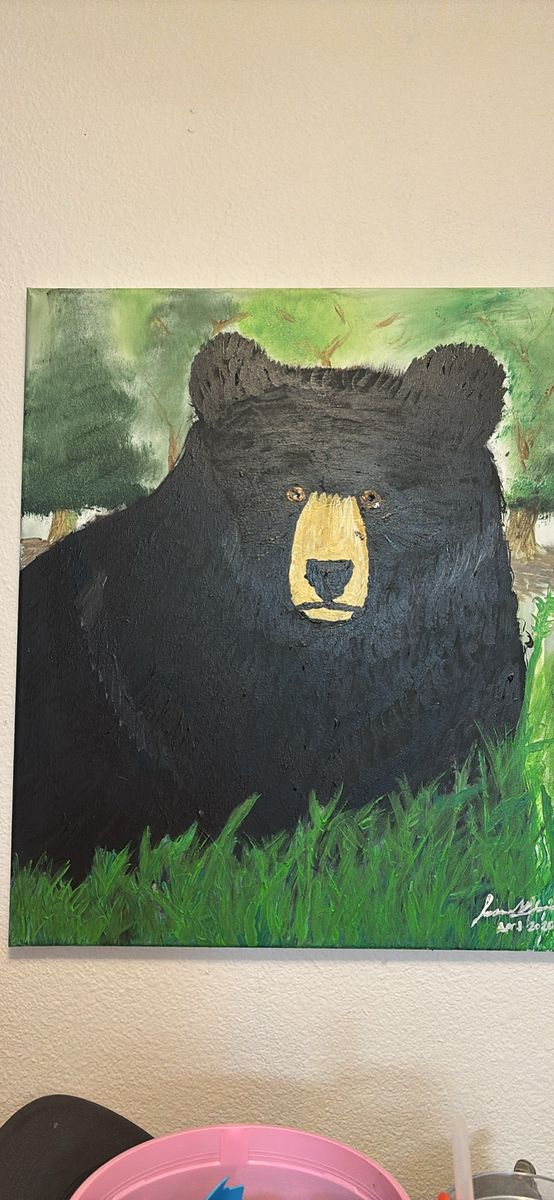 Bear original painting