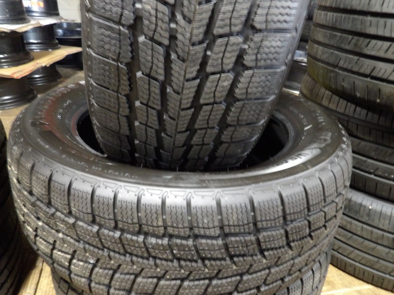 225/55R17 FIRESTON EWEATHER GRIP PAIR OF TWO USED TIRES