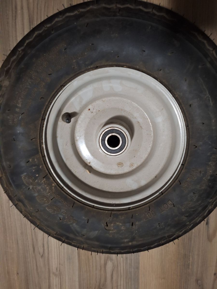 Tire and rim 4.80 8
