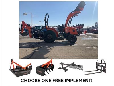 BAD BOY 4025H TRACTOR LOADER BACKHOE