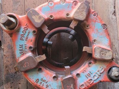 4" - 6" rigid pipe threader