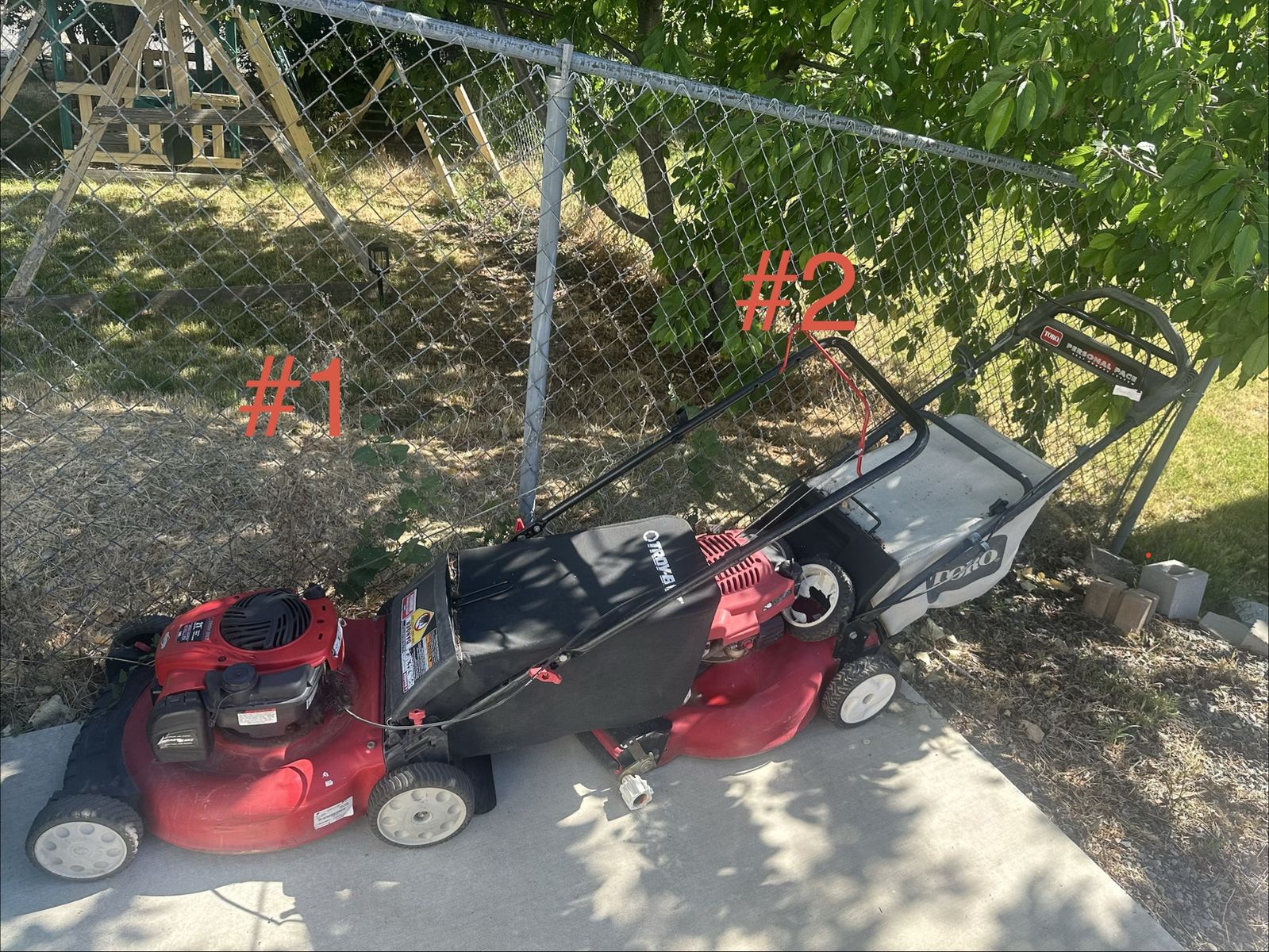 Lawn Mowers x2